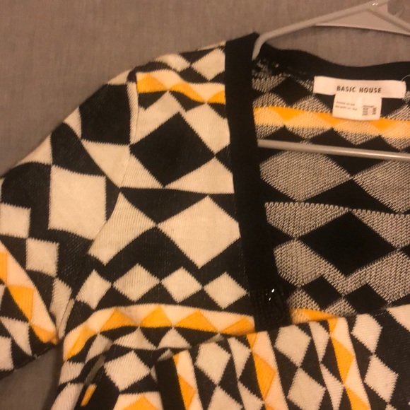 Cardigan with beautiful color blocks - Picture 2 of 2